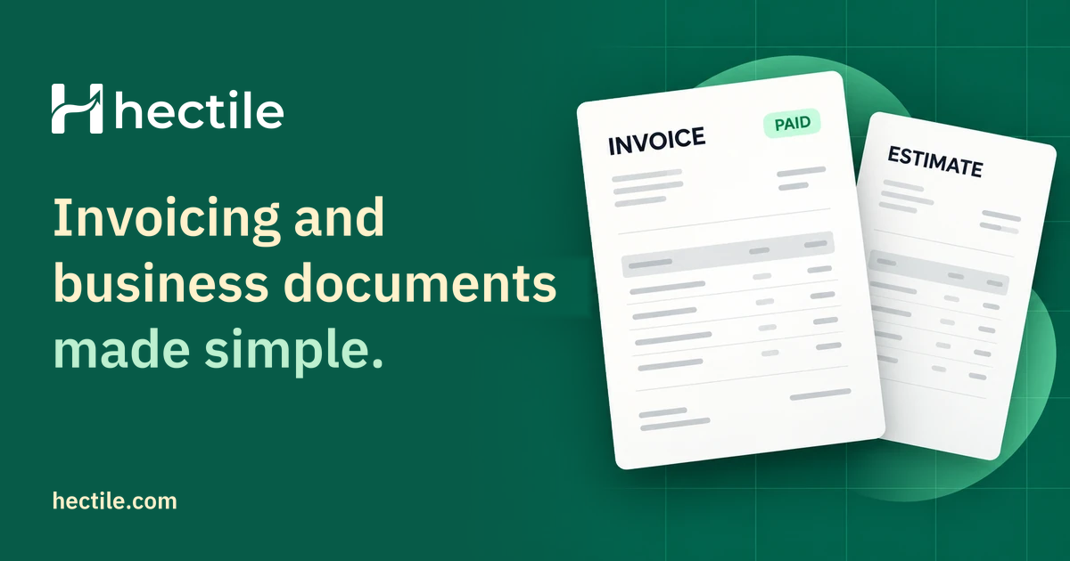 Service Refund Invoice Invoice Software for Everyday Business | Hectile